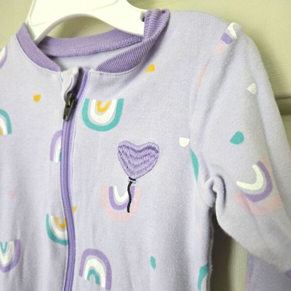 Tuffy Baby Girl Rainbow Sleeper 3 M - Picture 2 of 4